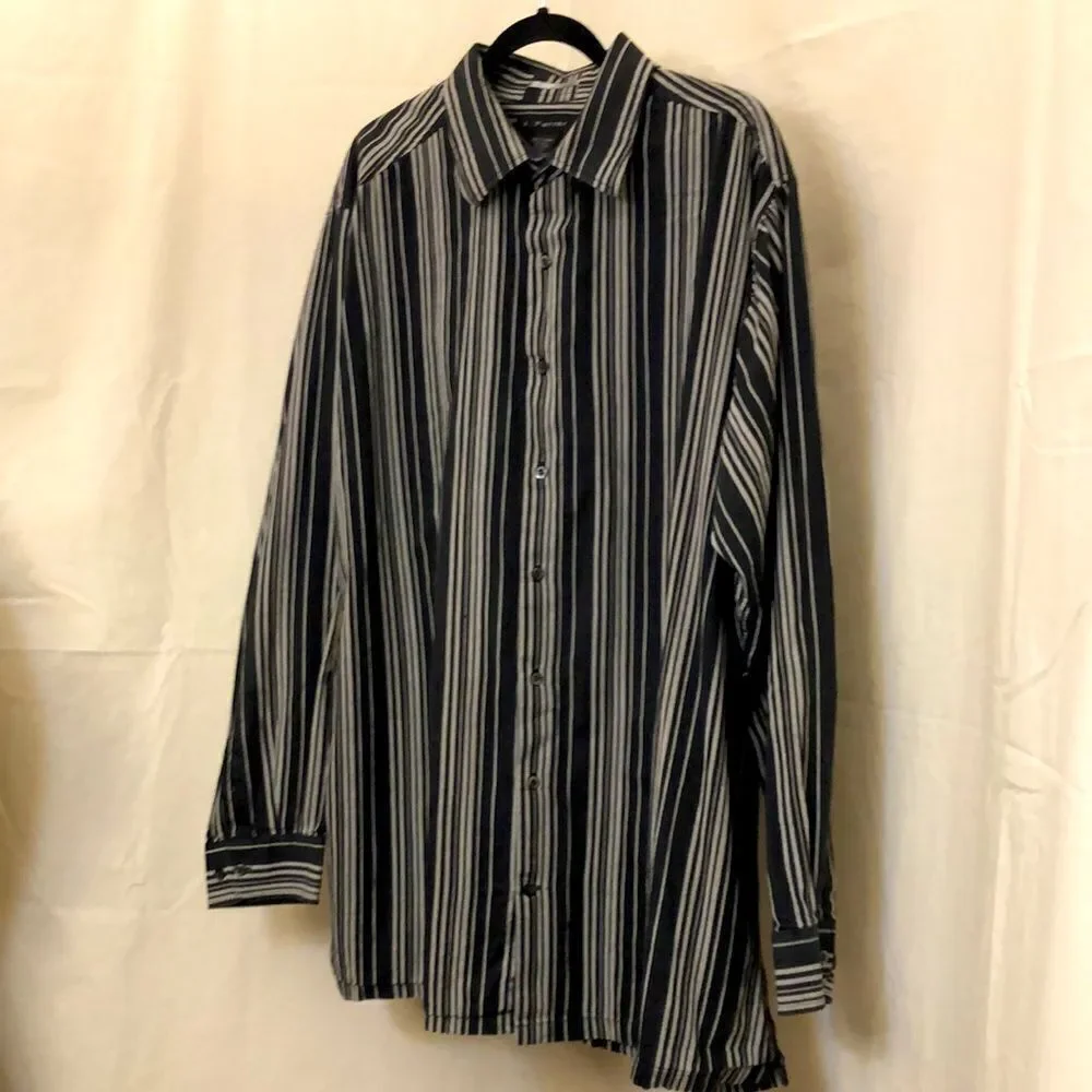 Bundle J.Ferrar mens button front long sleeve shirt size 2XLT - Picture 10 of 14